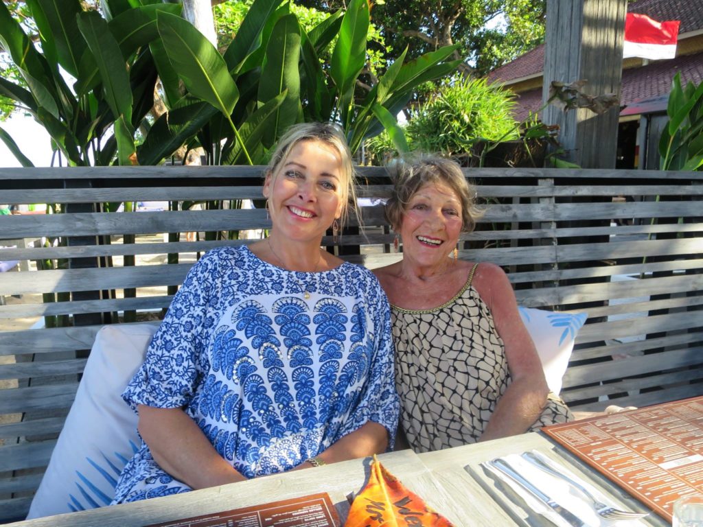 mum and I in Bali