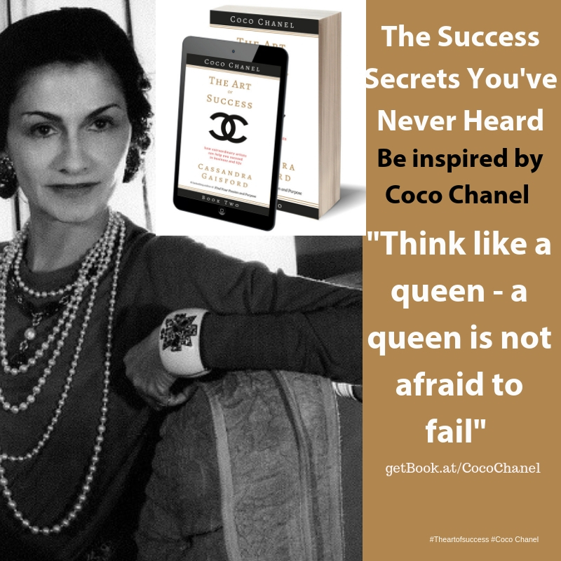 coco chanel think like a queen