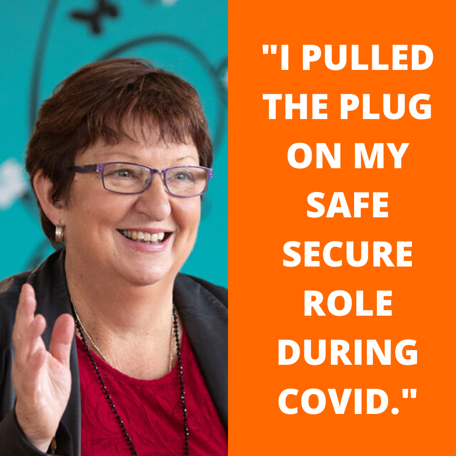 I pulled the plug on my safe, secure role during COVID