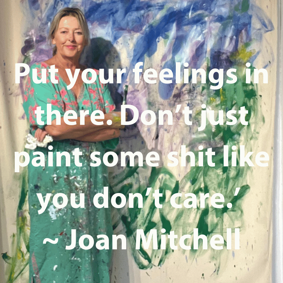 Joan Mitchell quote