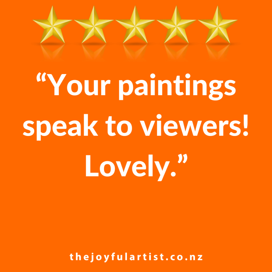 feedback your paintings speak